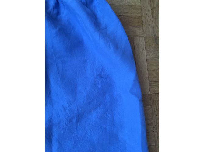 Falda de seda Maison Martin Margiela azul claro - vista 5