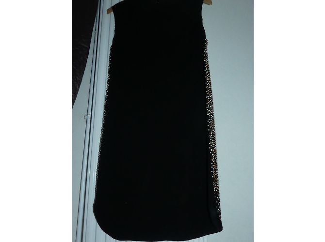 Galliano Kleid schwarz aus Polyester - Ansicht 4