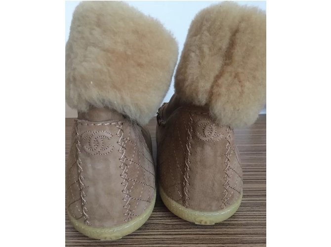 Chanel Stivaletti Beige - vista 2