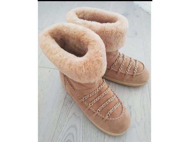 Chanel Stivaletti Beige - vista 6