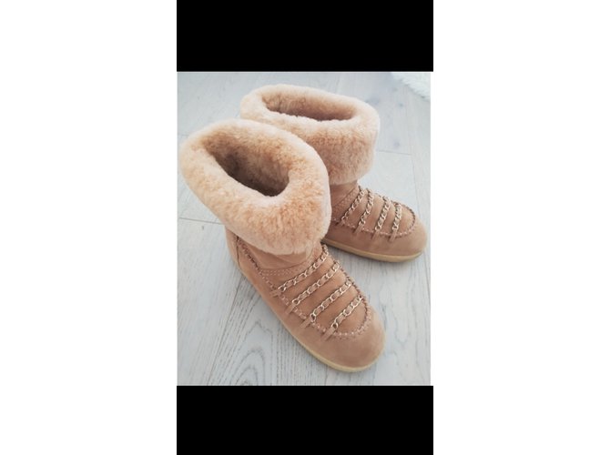 Chanel Stivaletti Beige - vista 7