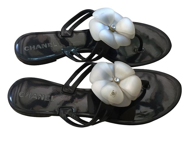 Chanel Sandalen Schwarz - Ansicht 2