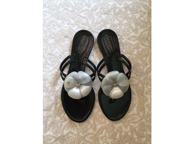 Chanel Sandalen Schwarz - Ansicht 3