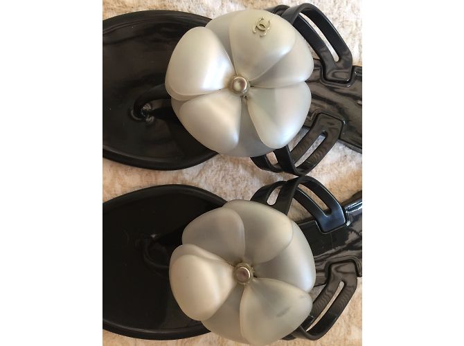 Chanel Sandalen Schwarz - Ansicht 4