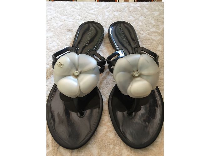 Chanel Sandalen Schwarz - Ansicht 5