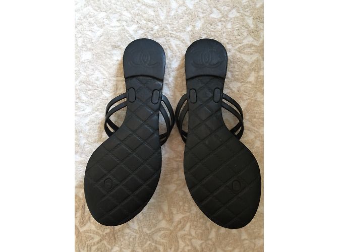 Chanel Sandalen Schwarz - Ansicht 7