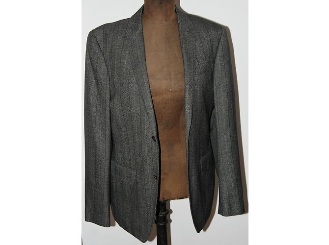 Calvin Klein Blazer Grau Viskose - Ansicht 5