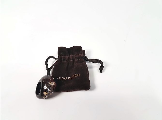 Louis Vuitton argolas Castanho escuro - vista 5