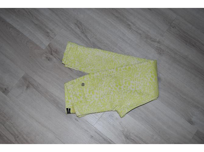 Vaqueros Estampados Maison Scotch Beige Verde Algodón - vista 5