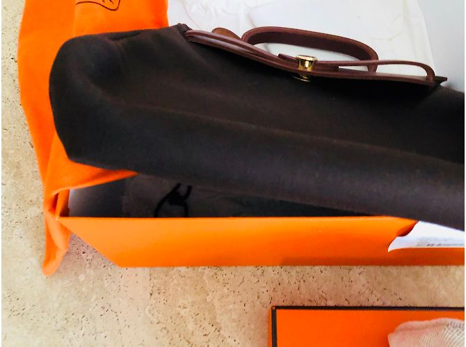 Hermès Herbag PM Braun - Ansicht 10