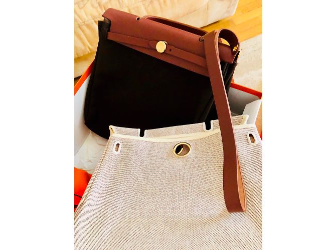Hermès Herbag PM Braun - Ansicht 11