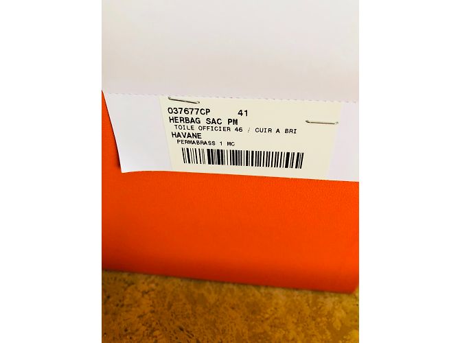 Hermès Herbag PM Braun - Ansicht 12