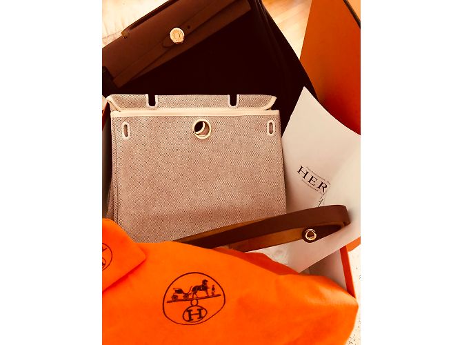 Hermès Herbag PM Braun - Ansicht 3