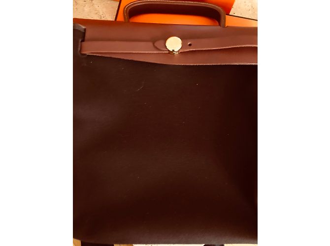 Hermès Herbag PM Braun - Ansicht 4