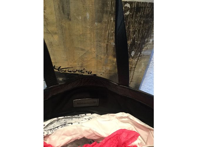 Borsa tote in pelle nera Zadig & Voltaire Nero - vista 3