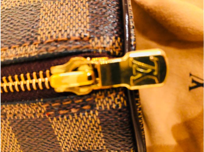 Papillon Louis Vuitton Vuitton - Checkered Butterfly-Handtasche Braun - Ansicht 3