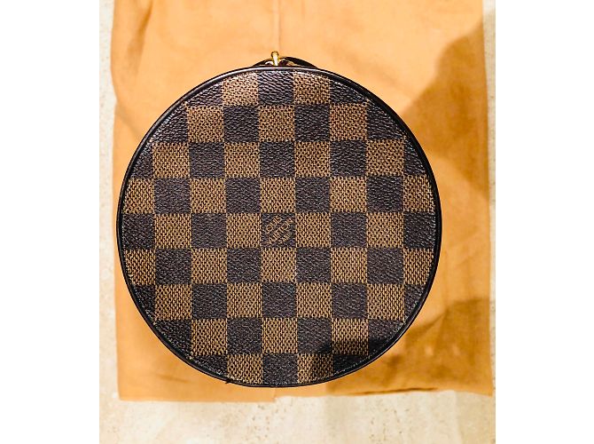 Papillon Louis Vuitton Vuitton - Checkered Butterfly-Handtasche Braun - Ansicht 7