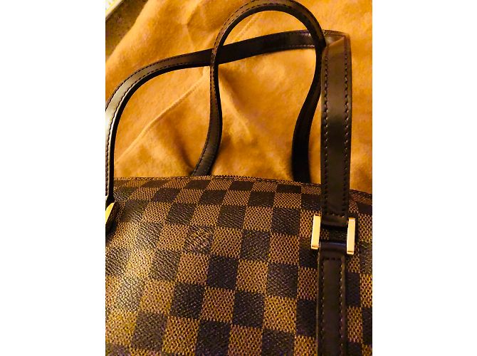 Papillon Louis Vuitton Vuitton - Checkered Butterfly-Handtasche Braun - Ansicht 8