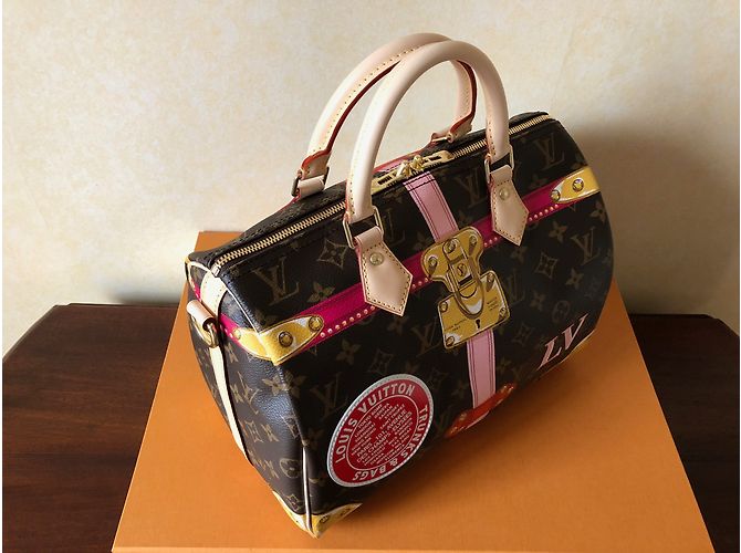 Speedy Louis Vuitton Correa de hombro rápida 30 Multicolor - vista 7
