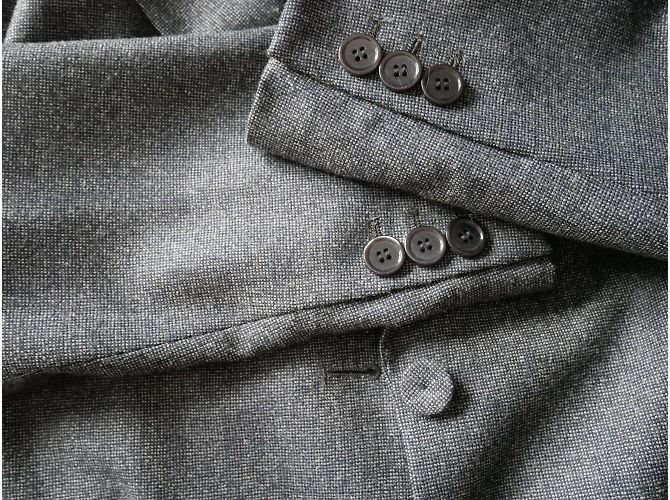 Carven Navy Blue Wool Blazer Jacket Dark blue - view 6