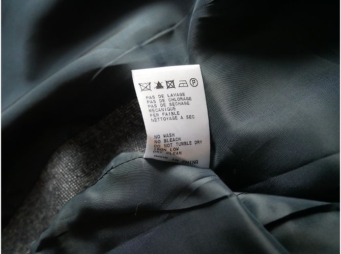 Carven Navy Blue Wool Blazer Jacket Dark blue - view 9