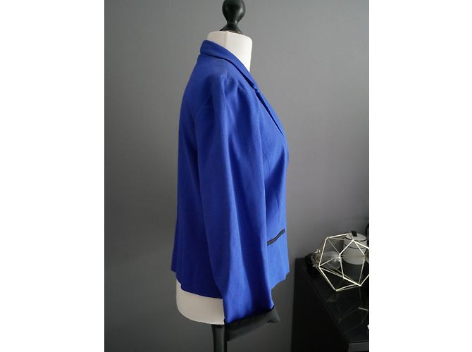 Comptoir Des Cotonniers Giacca Blazer Blu Blu navy Blu chiaro Blu scuro - vista 3