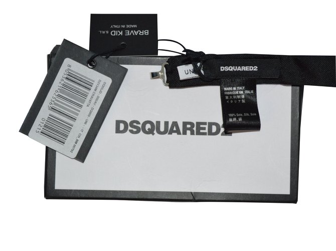 Dsquared2 Schal Butterfly Seide Schwarz - Ansicht 2