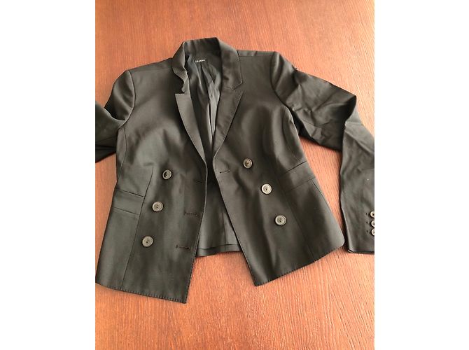 Blazer Joseph de lana negro de doble botonadura - vista 6