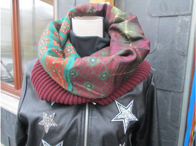 Pierre Louis Mascia SNOOD / SCARF Blu scuro - vista 2