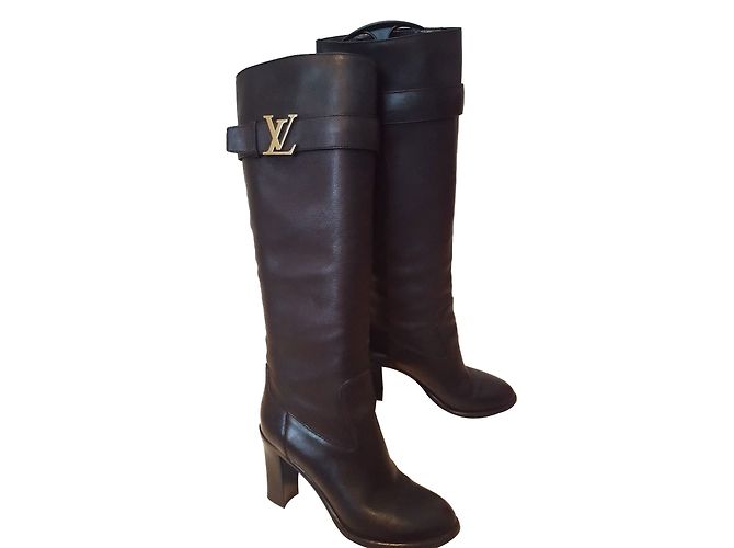 Louis Vuitton Legacy High Boot Nero - vista 2