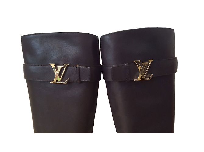 Louis Vuitton Legacy High Boot Nero - vista 3