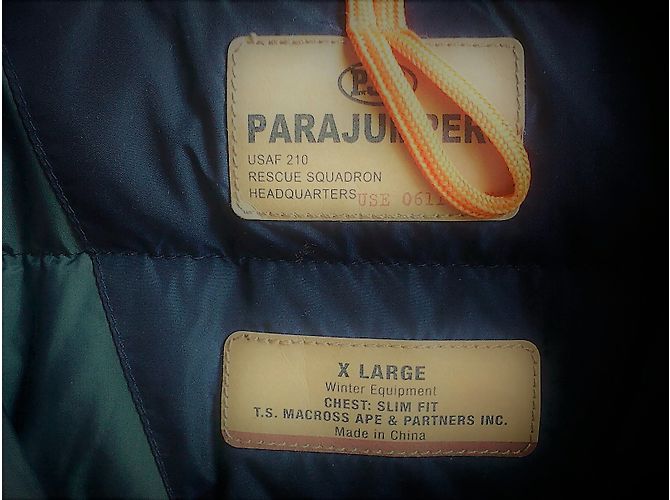 Parka Parajumpers Azul Marino - vista 3