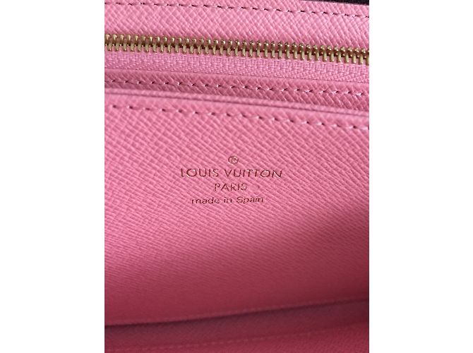 Louis Vuitton Zippy Wallet Edición Limitada / Jungle Palm Springs Castaño - vista 5