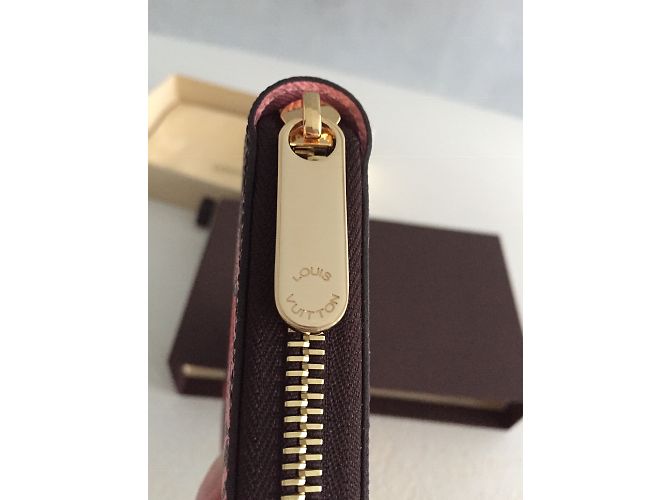 Louis Vuitton Zippy Wallet Edición Limitada / Jungle Palm Springs Castaño - vista 7