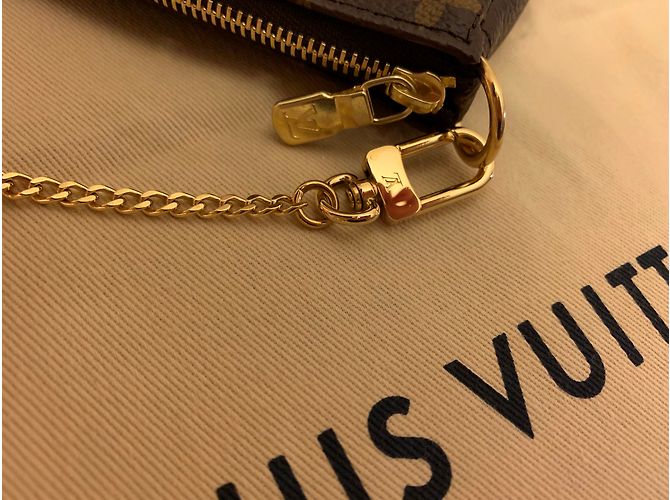 Louis Vuitton Monogrammmappe Weihnachtskollektion Weihnachten 2018 Tiere Braun - Ansicht 4