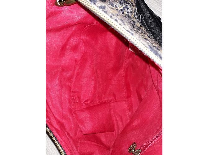 Borsa a tracolla Desigual in pelle e tessuto Multicolore - vista 4