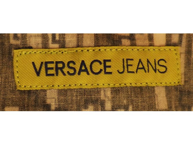 Versace Hemd aus Baumwolle Grau - Ansicht 5