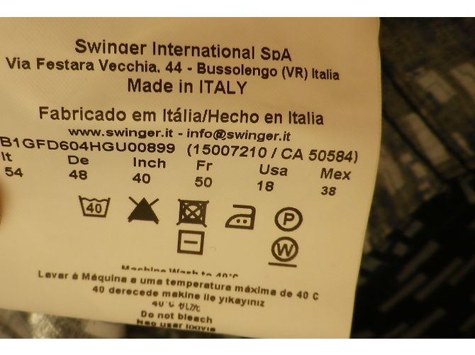 Versace Hemd aus Baumwolle Grau - Ansicht 7