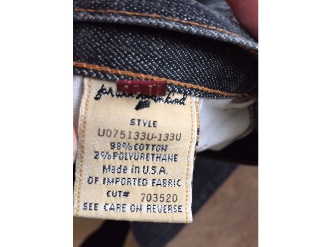 Vaqueros 7 For All Mankind de algodón negro Talla 25 - vista 4