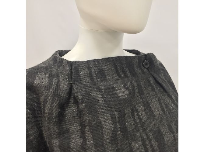 Marni Wool Short Jacket Dark Grey - view 10
