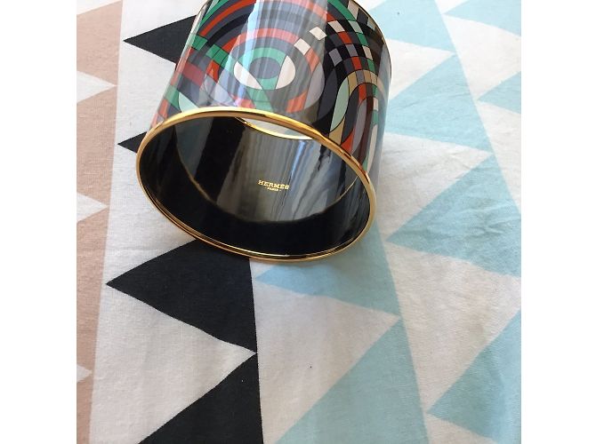 Hermès anillo de esmalte extra grande Multicolor - vista 3