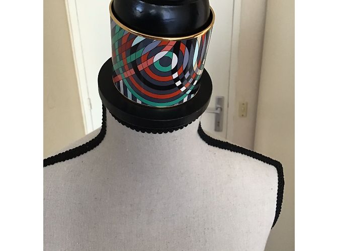 Hermès anillo de esmalte extra grande Multicolor - vista 5