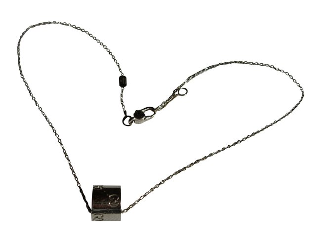 Collana Gucci ICON in oro bianco Argento - vista 2