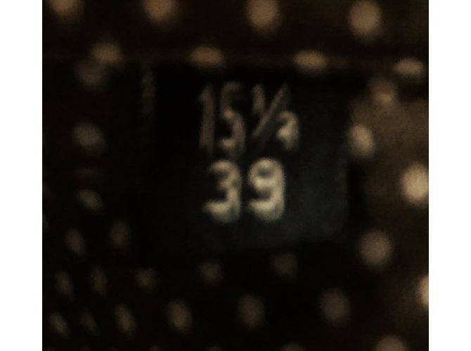 Camicia Givenchy in cotone marrone con ricamo Taglia 39 - vista 4
