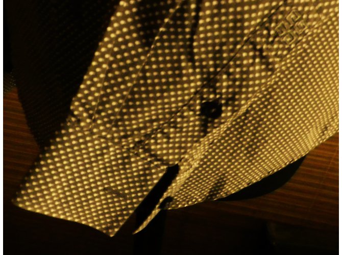 Camicia Givenchy in cotone marrone con ricamo Taglia 39 - vista 6