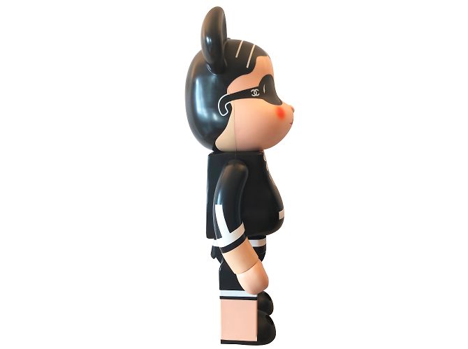Bearbrick Medicom x Chanel 1000% Nero - vista 2