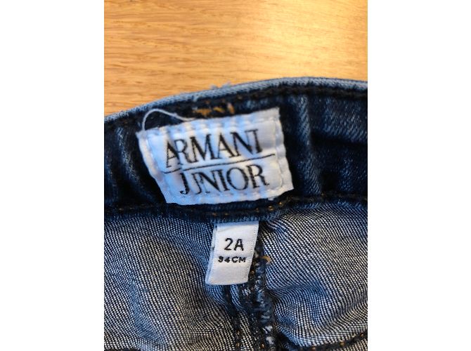 Armani Junior Jeans marineblau Baumwolle 86 cm - Ansicht 3