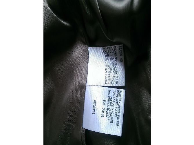 Max Mara Chaquetón Corto de Lana Beige - vista 6