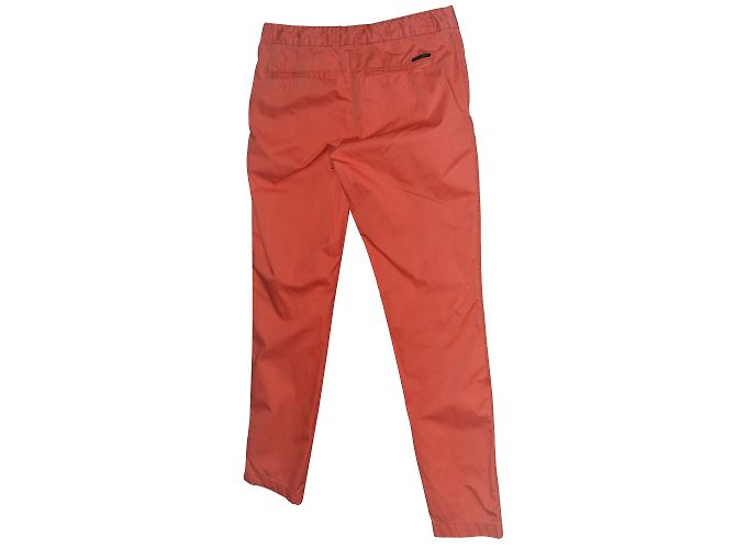 Pantalón chino Maison Scotch W30 L32 Rosa Coral Algodón - vista 2
