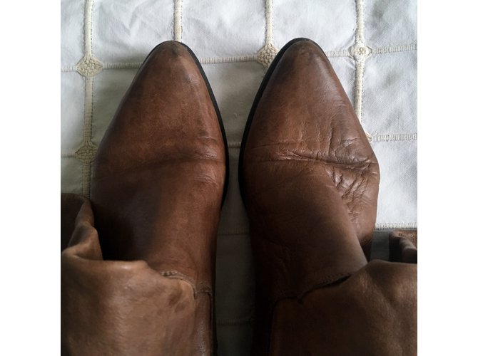Vero Cuoio Botas Castaño - vista 10